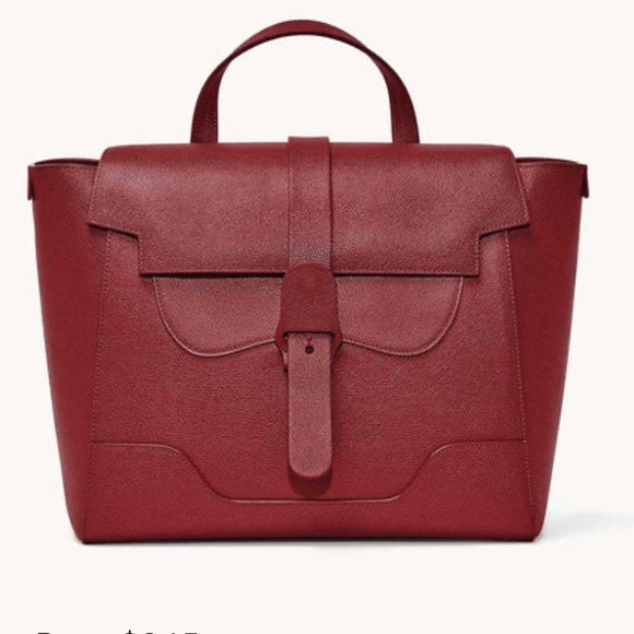 Senreve Maestra bag gold hardware - Merlot - Picture 1 of 2